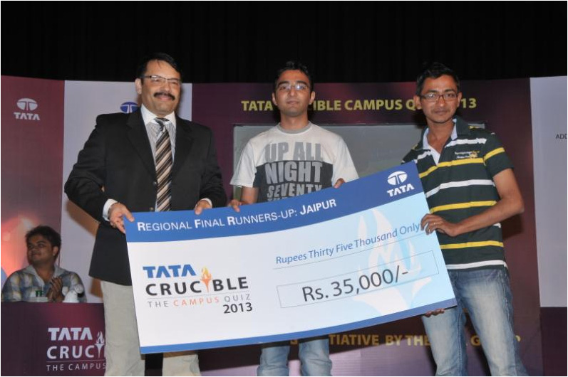 Tata Crucible Campus Quiz 2013 jaipur
