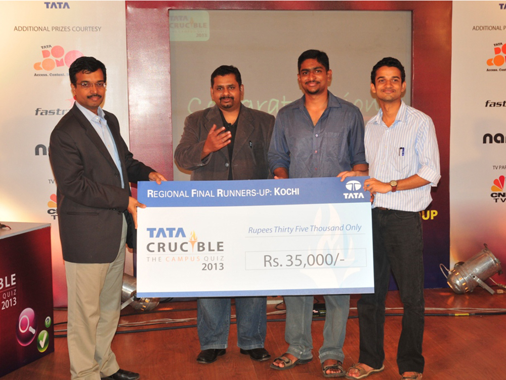 Tata Crucible Campus Quiz 2013 kochi
