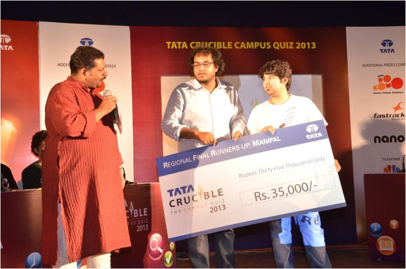 Tata Crucible Campus Quiz 2013 manipal