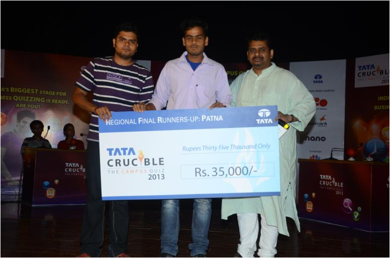 Tata Crucible Campus Quiz 2013 patna