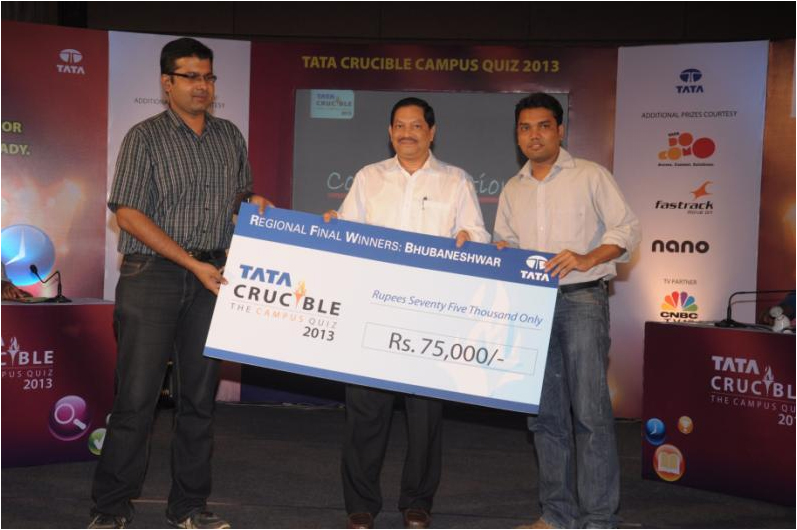 Tata Crucible Campus Quiz 2013 bhubaneshwar