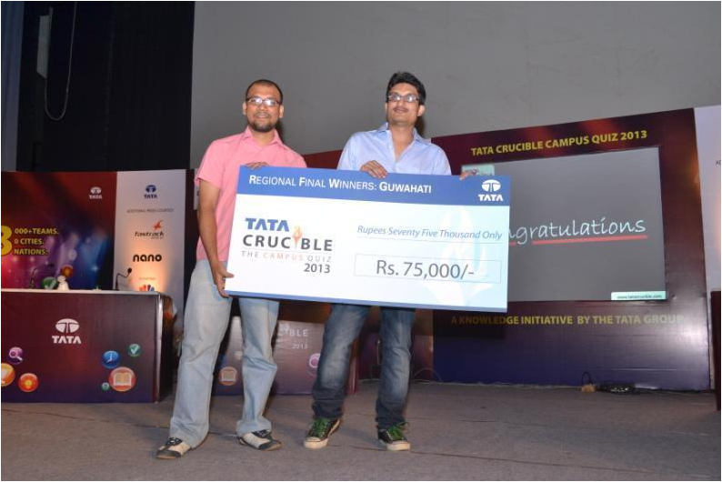 Tata Crucible Campus Quiz 2013 guwahati