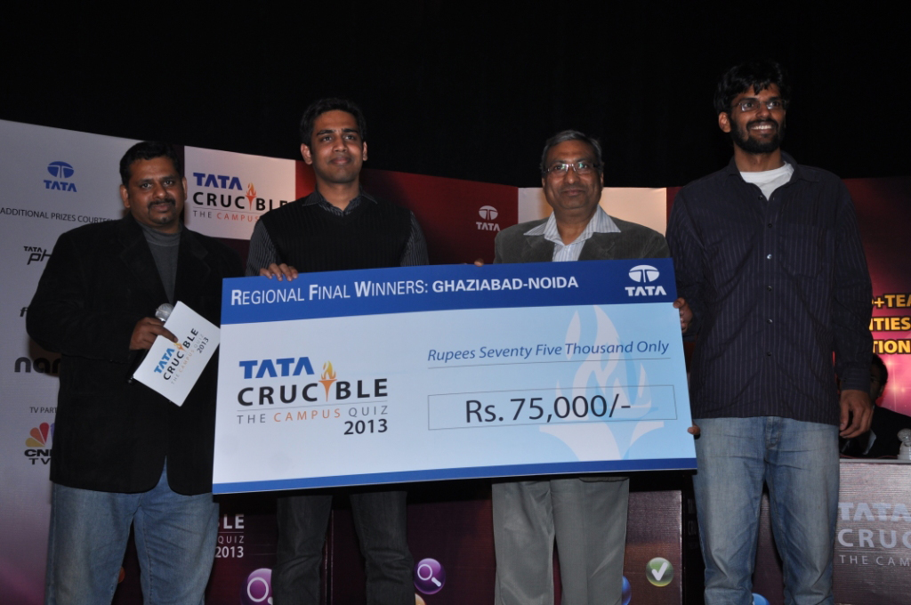 Tata Crucible Campus Quiz 2013 ghaziabad