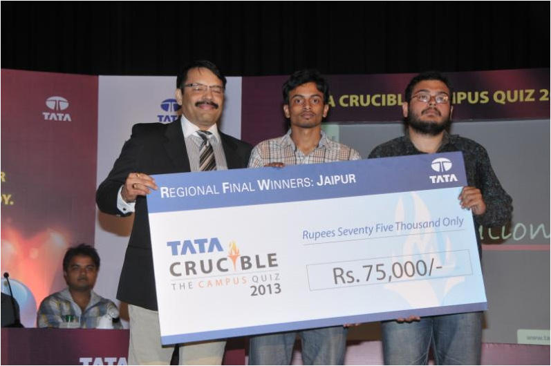 Tata Crucible Campus Quiz 2013 jaipur