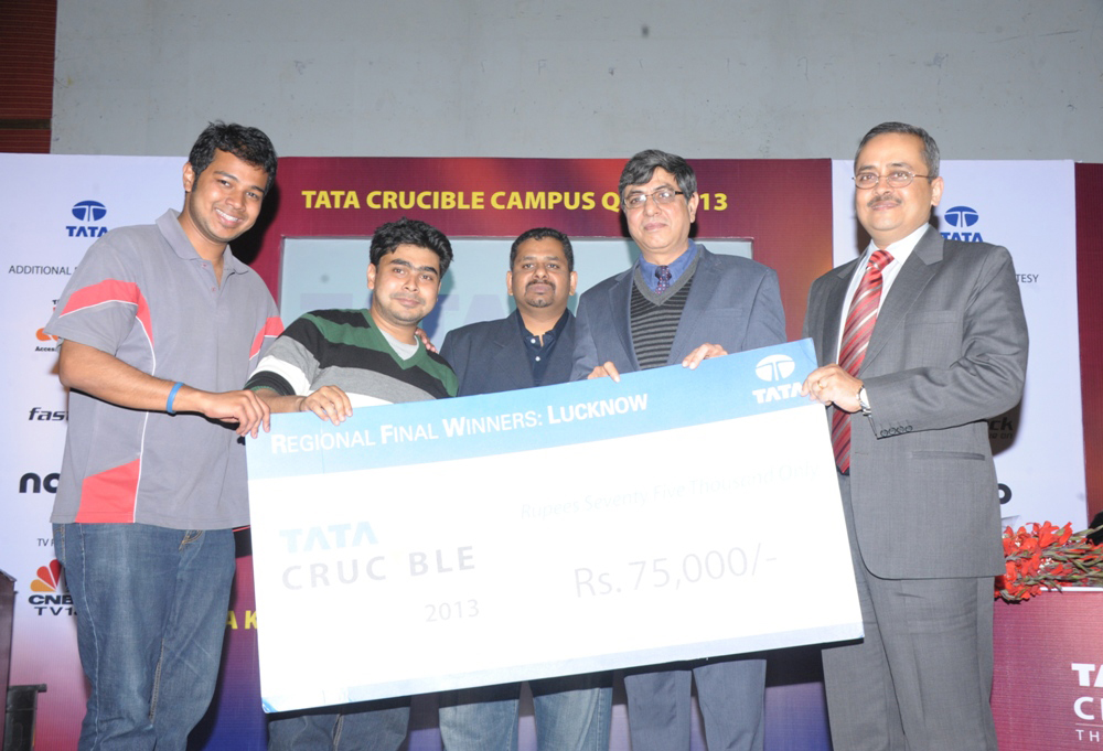 Tata Crucible Campus Quiz 2013 lucknow