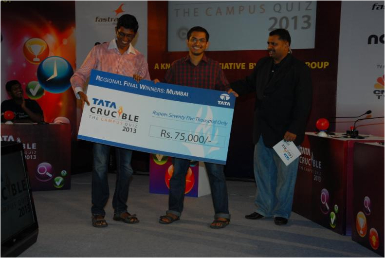 Tata Crucible Campus Quiz 2013 mumbai