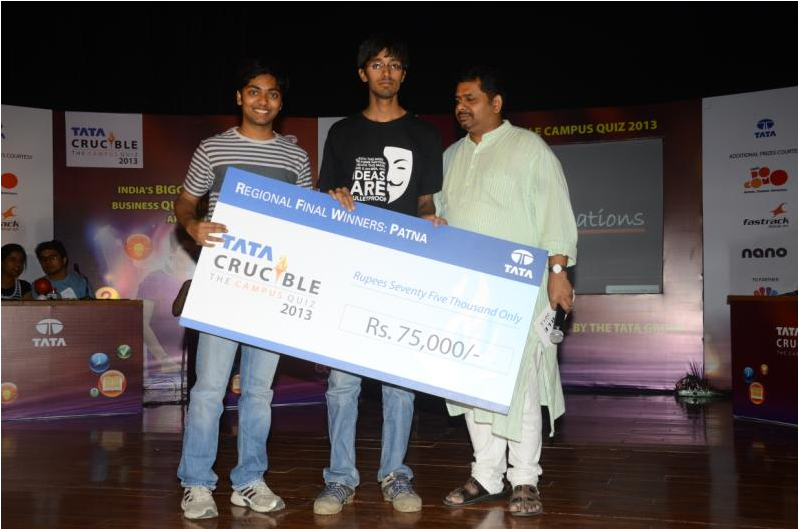 Tata Crucible Campus Quiz 2013 patna