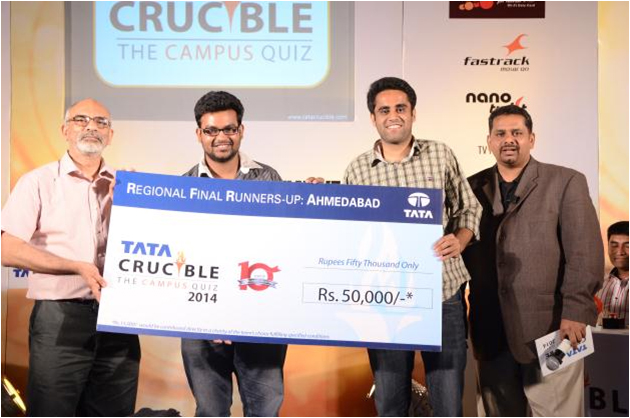 Tata Crucible Campus Quiz 2014 ahmedabad