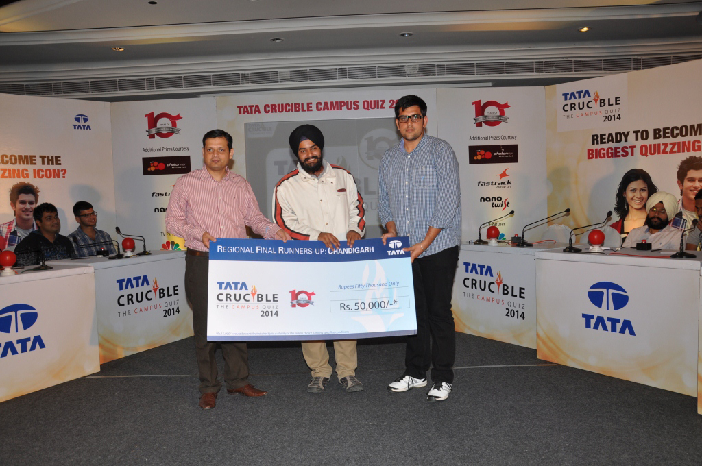 Tata Crucible Campus Quiz 2014 chandigarh