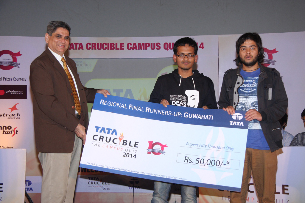 Tata Crucible Campus Quiz 2014 guwahati