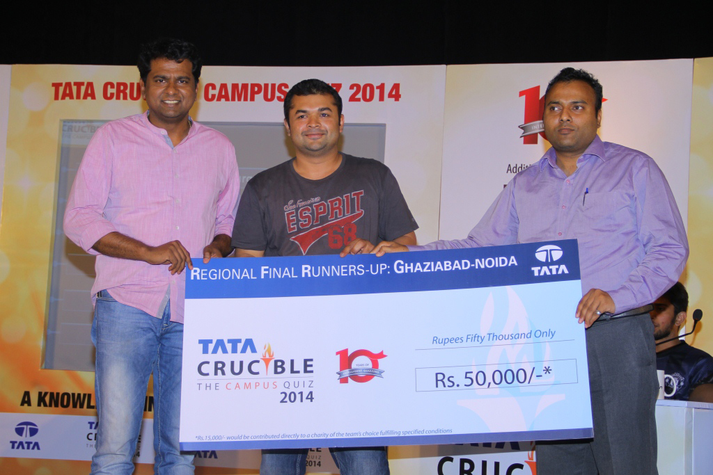 Tata Crucible Campus Quiz 2014 ghaziabad