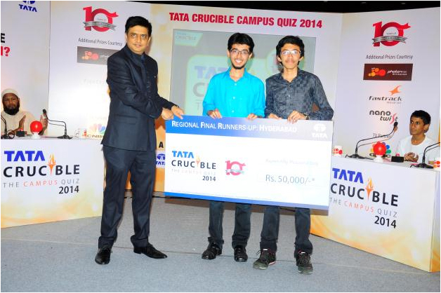 Tata Crucible Campus Quiz 2014 hyderabad
