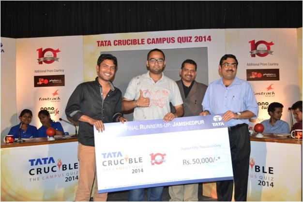 Tata Crucible Campus Quiz 2014 jamshedpur