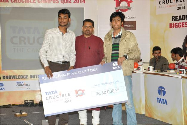 Tata Crucible Campus Quiz 2014 patna