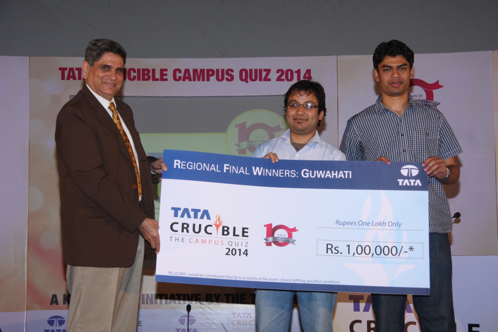 Tata Crucible Campus Quiz 2014 guwahati