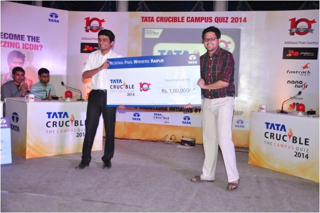 Tata Crucible Campus Quiz 2014 raipur