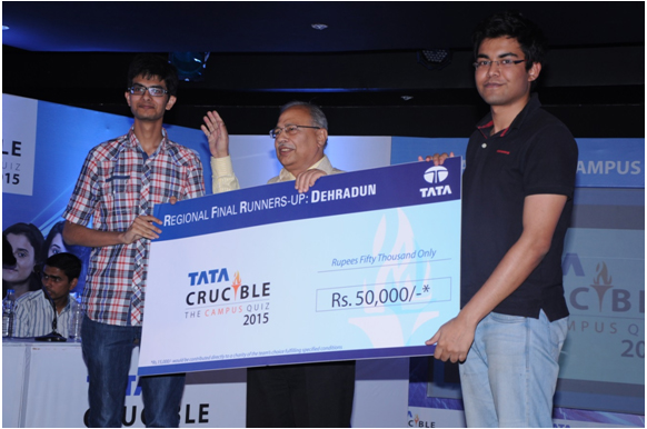 Tata Crucible Campus Quiz 2015 dehradun
