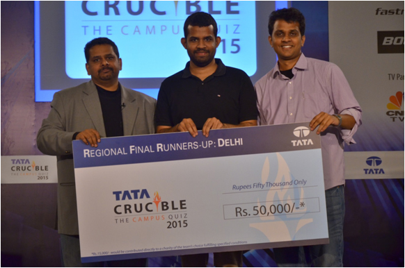 Tata Crucible Campus Quiz 2015 delhi
