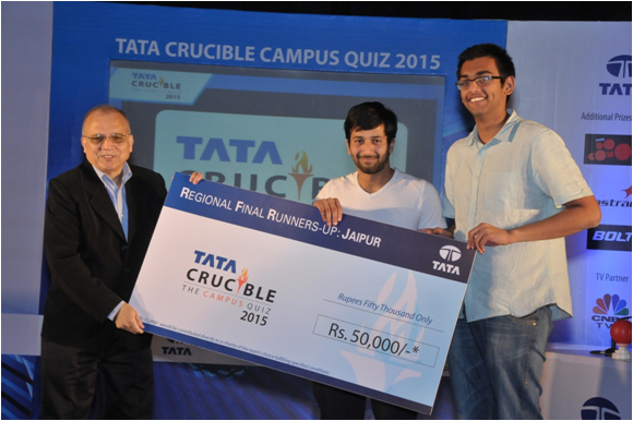 Tata Crucible Campus Quiz 2015 goa