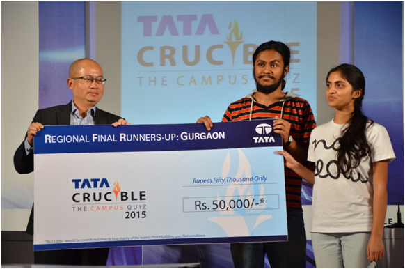 Tata Crucible Campus Quiz 2015 gurgaon
