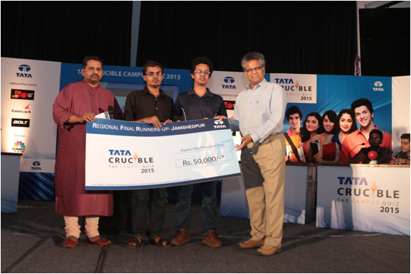 Tata Crucible Campus Quiz 2015 jamshedpur