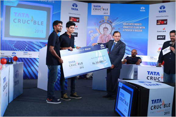 Tata Crucible Campus Quiz 2015 kochi