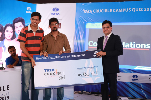 Tata Crucible Campus Quiz 2015 kozhikode