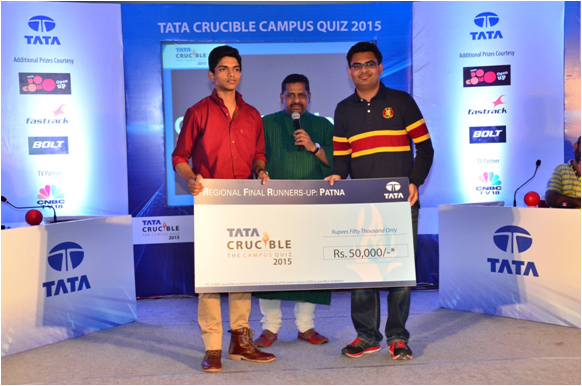 Tata Crucible Campus Quiz 2015 patna