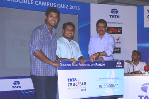 Tata Crucible Campus Quiz 2015 ranchi