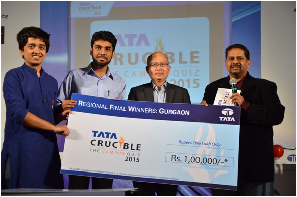 Tata Crucible Campus Quiz 2015 gurgaon