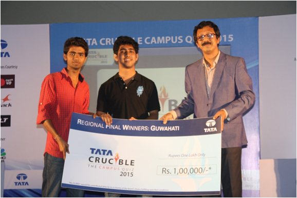 Tata Crucible Campus Quiz 2015 guwahati