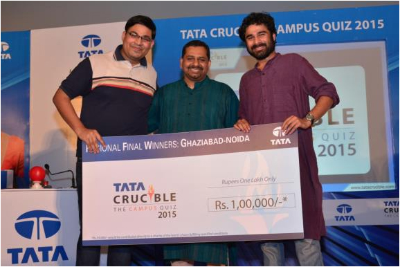 Tata Crucible Campus Quiz 2015 ghaziabad