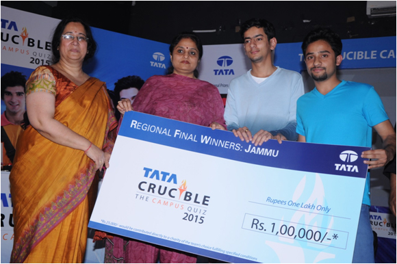 Tata Crucible Campus Quiz 2015 jammu