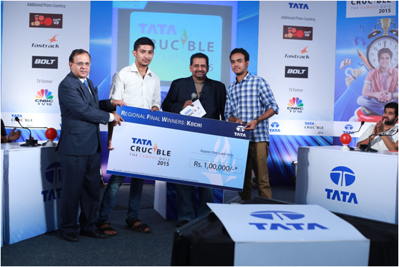 Tata Crucible Campus Quiz 2015 kochi