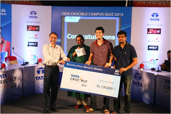 Tata Crucible Campus Quiz 2015 manipal
