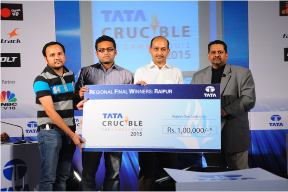 Tata Crucible Campus Quiz 2015 raipur
