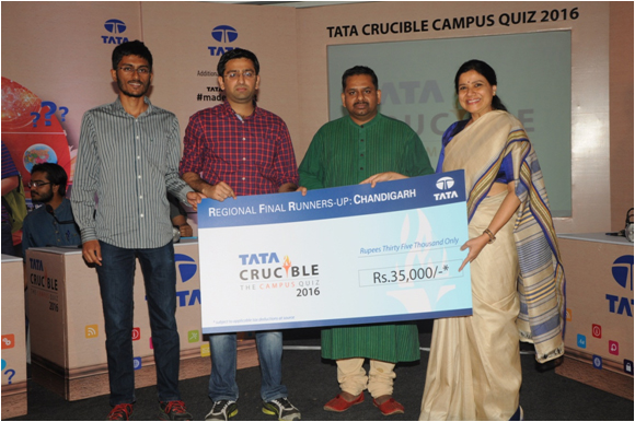 Tata Crucible Campus Quiz 2016 chandigarh