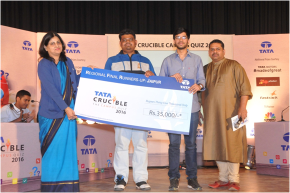 Tata Crucible Campus Quiz 2016 jaipur