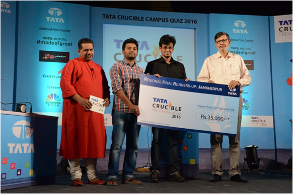 Tata Crucible Campus Quiz 2016 jamshedpur