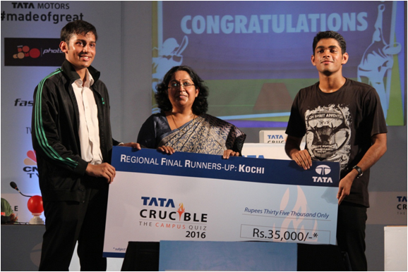 Tata Crucible Campus Quiz 2016 kochi