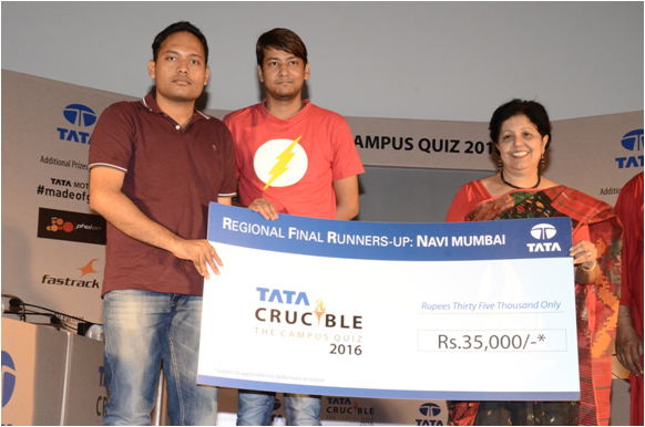 Tata Crucible Campus Quiz 2016 navi