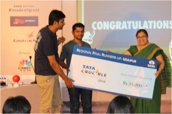 Tata Crucible Campus Quiz 2016 udaipur