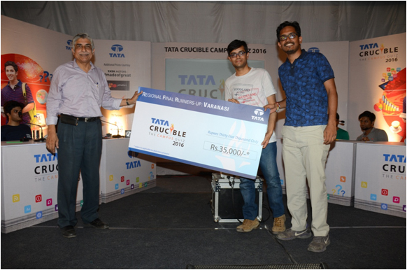 Tata Crucible Campus Quiz 2016 varanasi