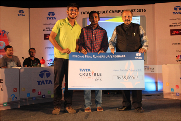 Tata Crucible Campus Quiz 2016 vadodara