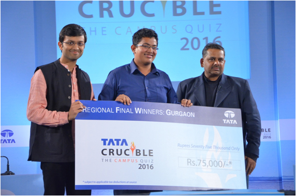 Tata Crucible Campus Quiz 2016 gurgaon