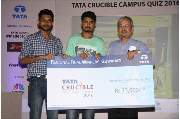 Tata Crucible Campus Quiz 2016 guwahati