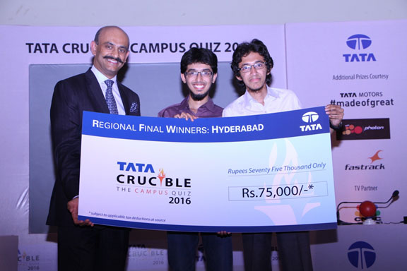 Tata Crucible Campus Quiz 2016 hyderabad
