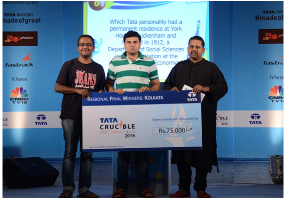 Tata Crucible Campus Quiz 2016 kolkata