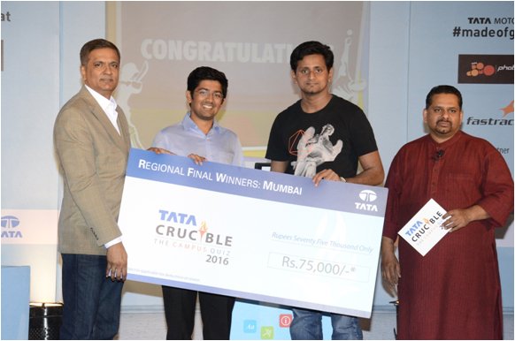 Tata Crucible Campus Quiz 2016 mumbai