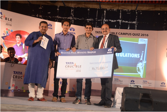 Tata Crucible Campus Quiz 2016 nagpur
